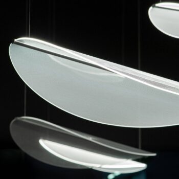 Stilnovo Diphy LED závesné svietidlo 1-svetlo. DALI-Push 96cm