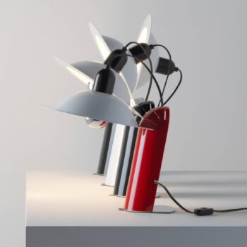 Stilnovo Lampiatta LED stena/stolová lampa, čierna