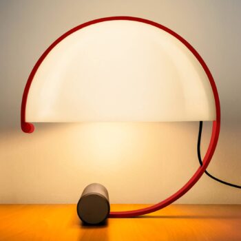 Stilnovo Meta stolová LED lampa + E27 LED zlatá