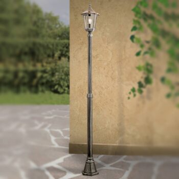 Stĺpové svietidlo Antoine v starožitnom štýle