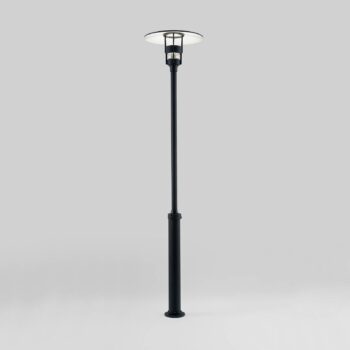 Stĺpové svietidlo Freja, čierne