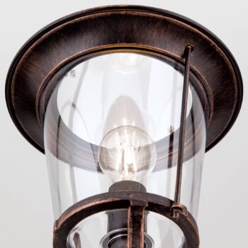 Stĺpové svietidlo Mariella, jedno-plameňové