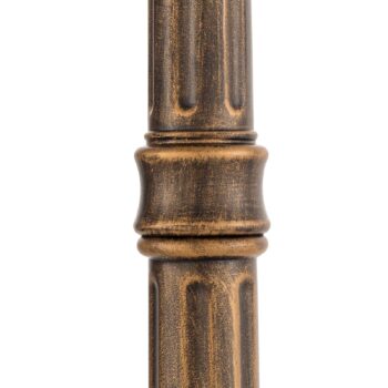 Stĺpové svietidlo Viviana pre nostalgický nádych