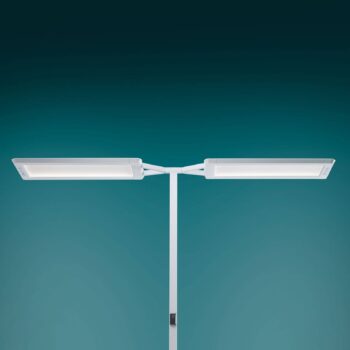 Stojaca LED Yara.double VTL, BT, PIR, striebro