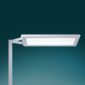 Stojaca LED Yara.single 4000K, BT, LTX, striebro