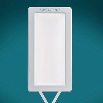 Stojaca LED Yara.single 4000K, BT, PIR, striebro