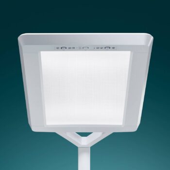 Stojaca LED Yara.single VTL, BT, PIR, striebro