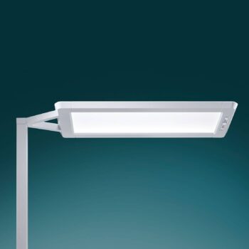 Stojaca LED Yara.single VTL, BT, PIR, striebro