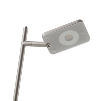 Stojaca LED lampa Block, 1-plameňová, oceľ