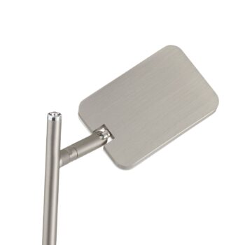 Stojaca LED lampa Block, 1-plameňová, oceľ