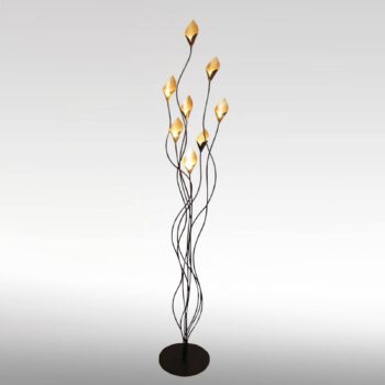Stojaca LED lampa Calamaro, 8-pl.