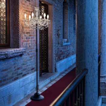 Stojaca LED lampa Drylight STL6 vonkajšiu oblasť