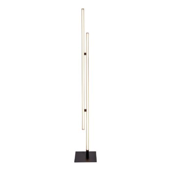 Stojaca LED lampa Onda, dvoj-plameňová