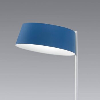 Stojaca LED lampa Oxygen_FL2 azúrová farba