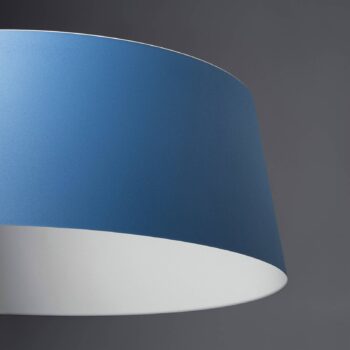 Stojaca LED lampa Oxygen_FL2 azúrová farba