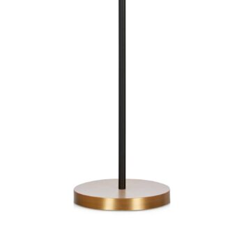 Stojaca lampa Chester z kovu, bronz