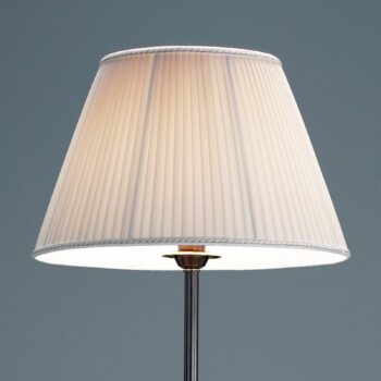 Stojaca lampa Classic s látkovým tienidlom