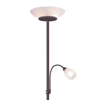 Stojaca lampa Gerry vo farbách hrdze
