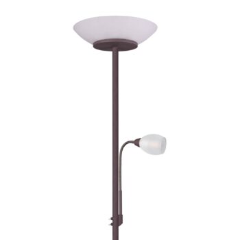 Stojaca lampa Gerry vo farbách hrdze