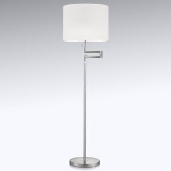 Stojaca lampa Lilian LED stmievač nikel/chróm