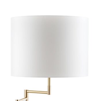 Stojaca lampa Lilian s LED stmievačom matná mosadz