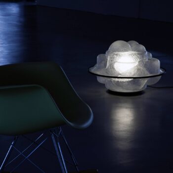 Stojaca lampa Profiterolle na svetelnú dekoráciu