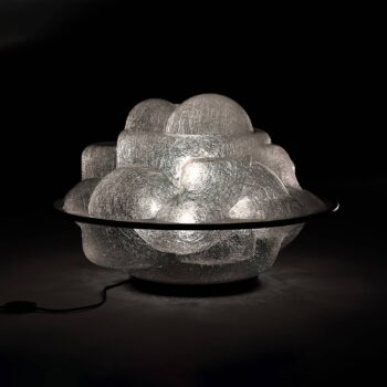 Stojaca lampa Profiterolle na svetelnú dekoráciu