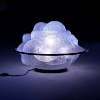 Stojaca lampa Profiterolle na svetelnú dekoráciu