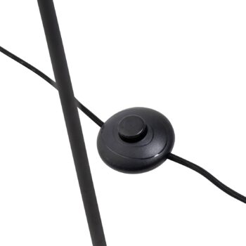Stojaca lampa Stelo tienidlo tvar sklenenej gule