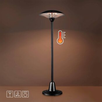 Stojaci ohrievač Glow, IP34, 1 500 W/3 000 W