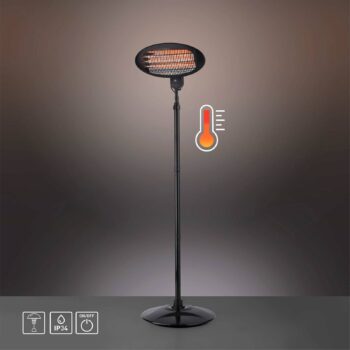 Stojaci ohrievač Glow, IP34, 650W/1 350 W/1 500 W