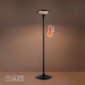 Stojaci ohrievač Glow, IP34, 750 W/1 500 W