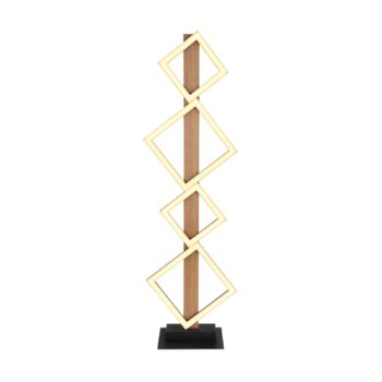 Stojacia LED lampa Dustin, 4-plameňová