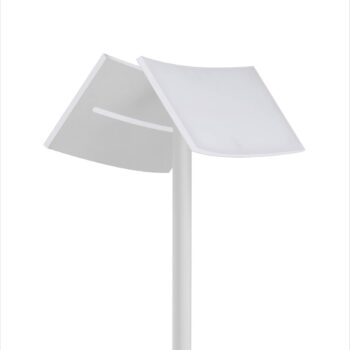 Stojacia LED lampa Evolo CCT, biela
