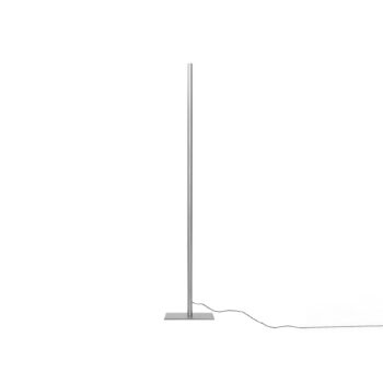 Stojacia LED lampa Lineal výška 180 cm nikel matná