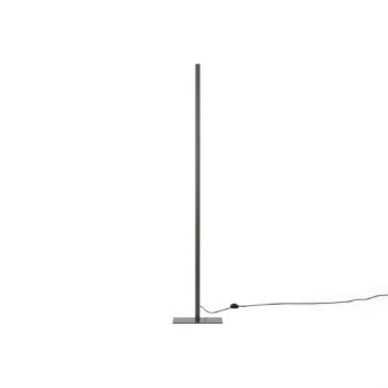Stojacia LED lampa Lineal výška 180 cm nikel matná