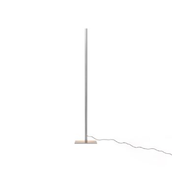 Stojacia LED lampa Lineal výška 180 cm nikel matná