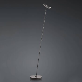 Stojacia LED lampa Tom, stmievateľná, bronzová