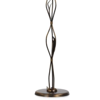 Stojacia lampa Alga, 3 svetlá, železo, sklo, Florentine