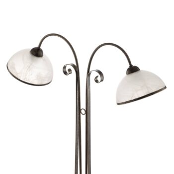 Stojacia lampa Antica v štýle vidieckeho domu, 2-plameňové