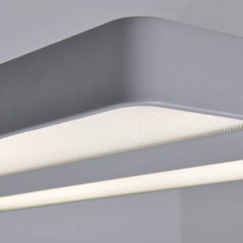 Stojacia lampa Arcchio LED Logan Neo, strieborná, 8 000 lm, stmievateľná
