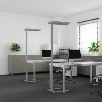 Stojacia lampa Arcchio LED Logan Ultra, 4 000K, senzor, stmievateľná