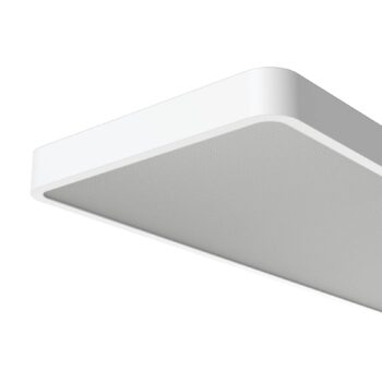 Stojacia lampa Arcchio LED Timon, 195 cm, biela, 54 W, hliník