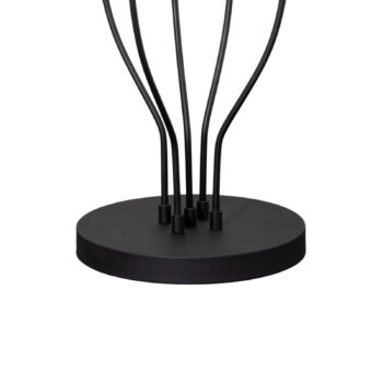 Stojacia lampa Bonibon 13231 čierna kovová výška 155 cm 5-pl
