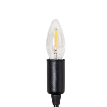 Stojacia lampa Bonibon 13231 čierna kovová výška 155 cm 5-pl