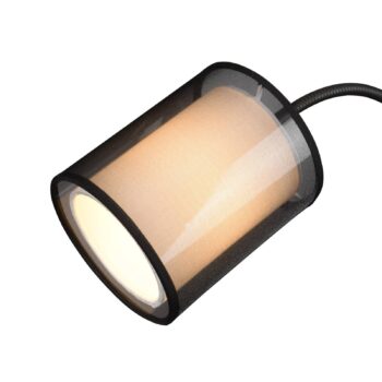 Stojacia lampa Burton s lampičkou na čítanie