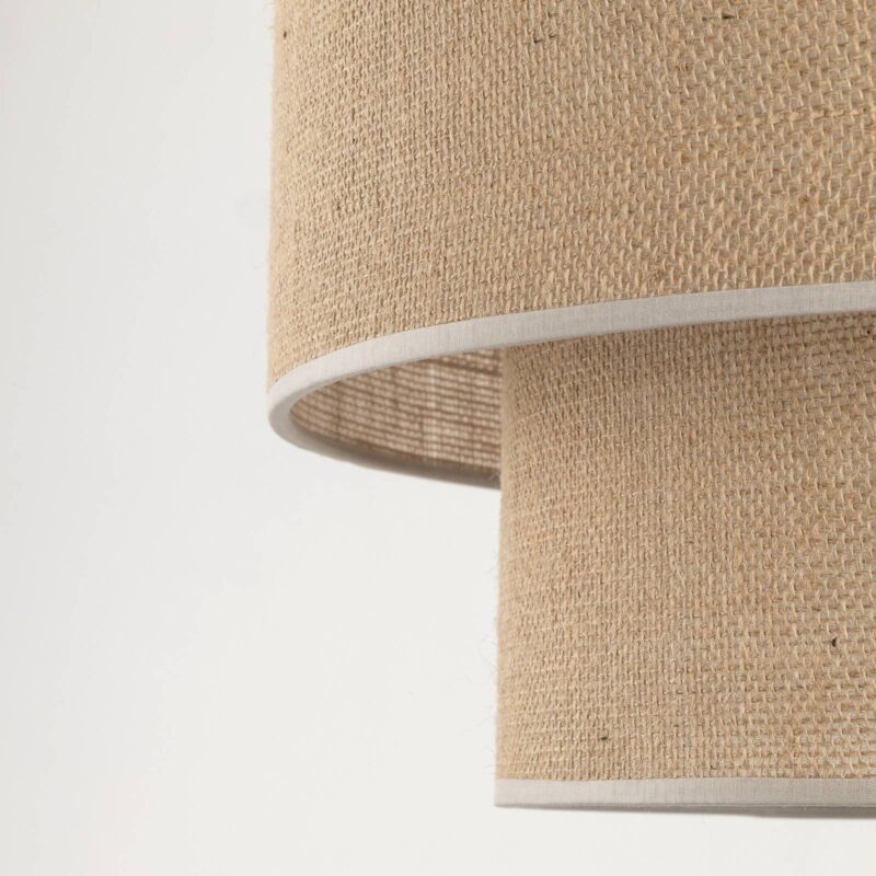 Stojacia lampa Calisto, juta, valec, prírodná hnedá, výška 155 cm Stojacia lampa Calisto, juta, valec, prírodná hnedá, výška 155 cm