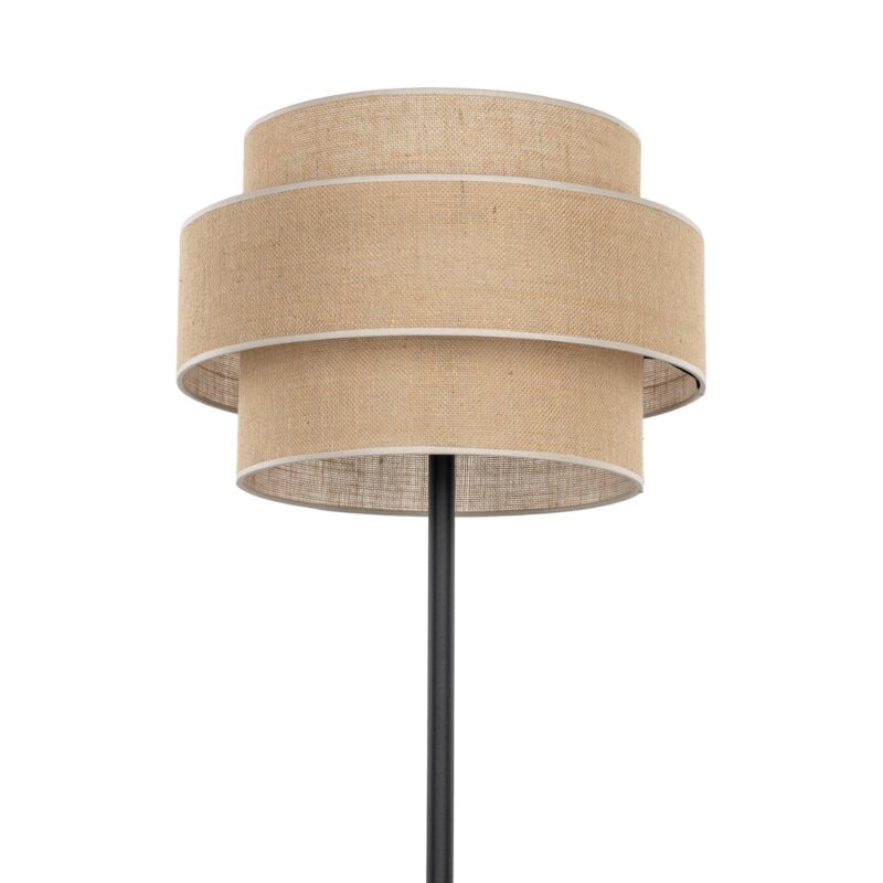 Stojacia lampa Calisto, juta, valec, prírodná hnedá, výška 155 cm Stojacia lampa Calisto, juta, valec, prírodná hnedá, výška 155 cm