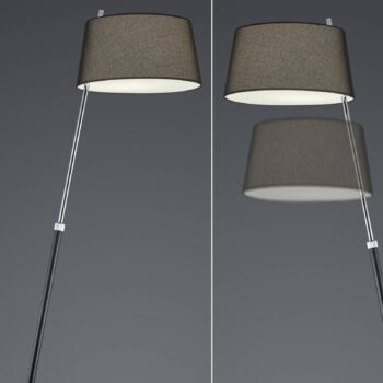 Stojacia lampa David, výškovo nastaviteľná