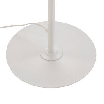 Stojacia lampa Dione, 4-plameňová, biela